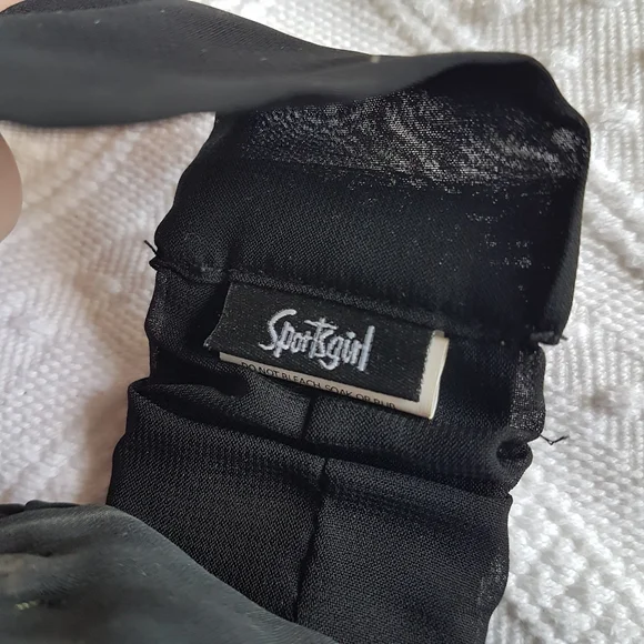 Sportsgirl Black Flower Headband - Picture 2 of 2